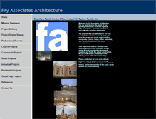 Tablet Screenshot of fryassociatesarchitecture.com